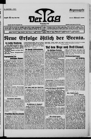 Der Tag vom 19.12.1917