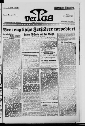 Der Tag vom 24.12.1917