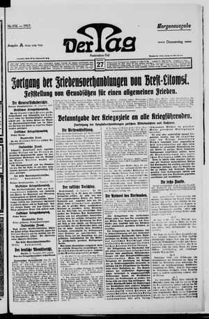 Der Tag vom 27.12.1917