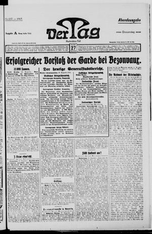 Der Tag vom 27.12.1917