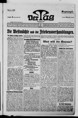 Der Tag vom 02.01.1918