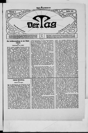Der Tag vom 05.01.1918