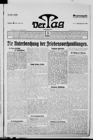 Der Tag vom 05.01.1918