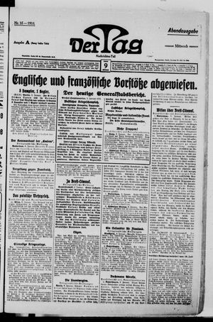 Der Tag vom 09.01.1918