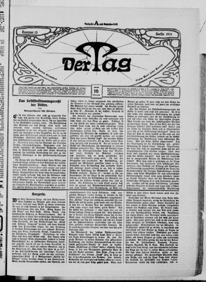 Der Tag vom 16.01.1918
