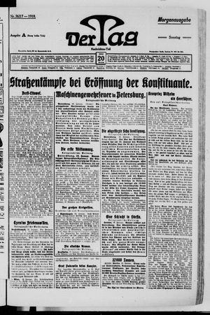 Der Tag vom 20.01.1918
