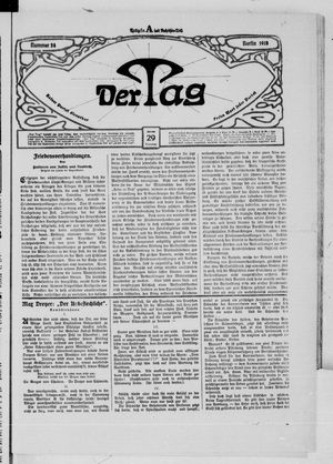 Der Tag vom 29.01.1918
