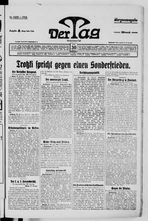 Der Tag vom 30.01.1918