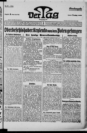 Der Tag vom 05.02.1918