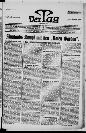 Der Tag vom 06.02.1918