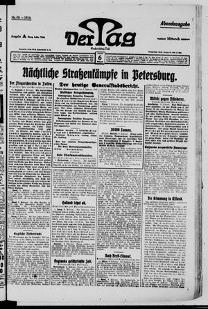 Der Tag vom 06.02.1918