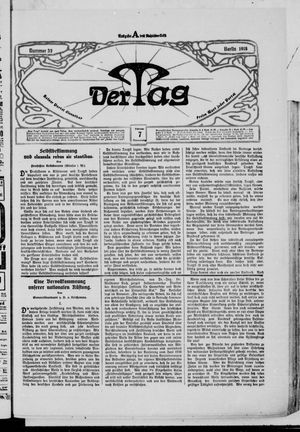 Der Tag on Feb 7, 1918