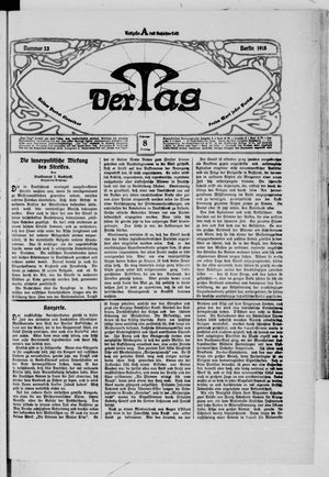 Der Tag on Feb 8, 1918