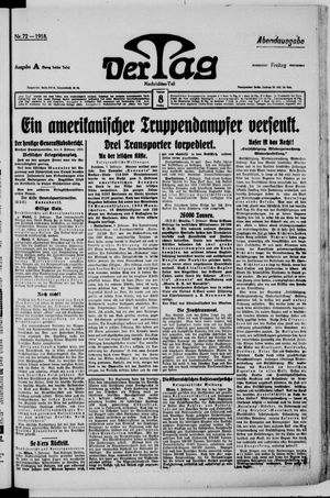 Der Tag on Feb 8, 1918