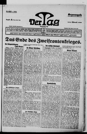 Der Tag on Feb 13, 1918
