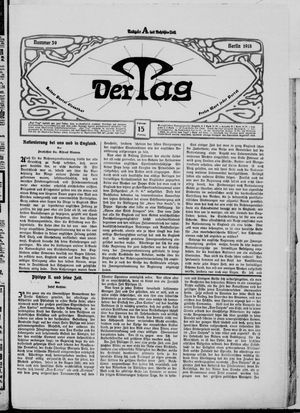 Der Tag on Feb 15, 1918