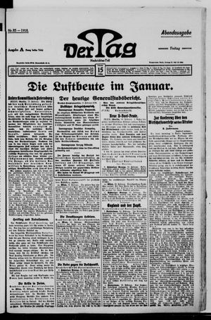 Der Tag on Feb 15, 1918