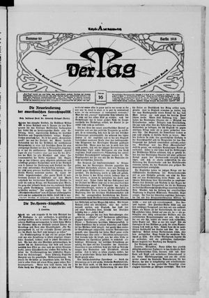 Der Tag vom 16.02.1918