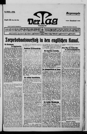 Der Tag vom 16.02.1918