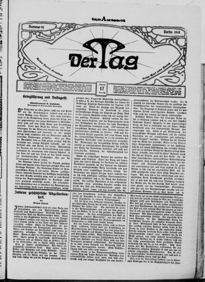 Der Tag vom 17.02.1918