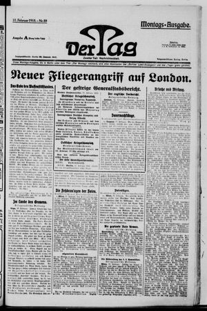 Der Tag on Feb 18, 1918