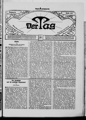 Der Tag vom 20.02.1918