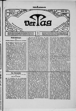Der Tag vom 03.03.1918