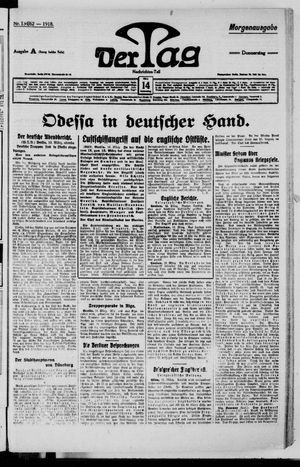 Der Tag vom 14.03.1918