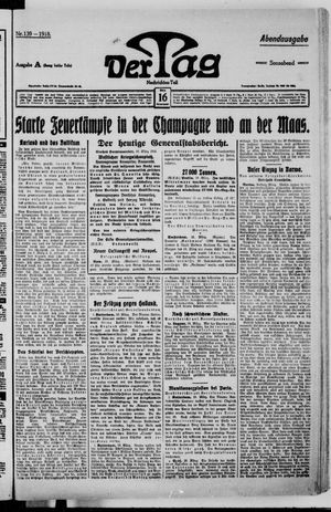 Der Tag vom 16.03.1918
