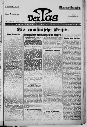 Der Tag vom 18.03.1918