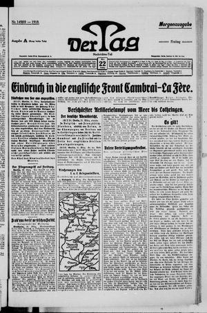 Der Tag on Mar 22, 1918