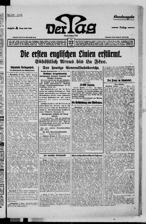 Der Tag on Mar 22, 1918