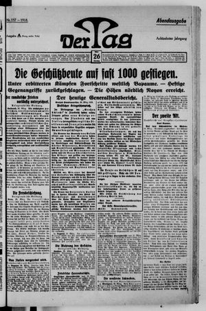 Der Tag vom 26.03.1918