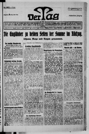 Der Tag vom 27.03.1918