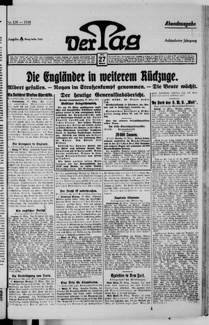 Der Tag vom 27.03.1918