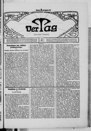 Der Tag vom 27.03.1918