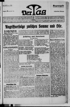 Der Tag vom 31.03.1918