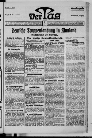 Der Tag vom 03.04.1918