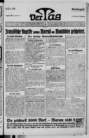 Der Tag vom 06.04.1918