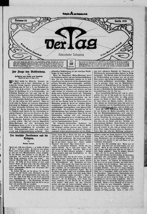 Der Tag on Apr 10, 1918