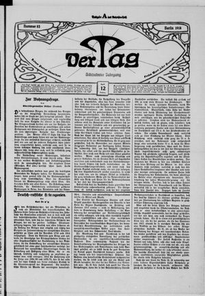 Der Tag vom 12.04.1918