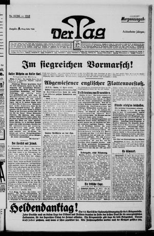 Der Tag vom 13.04.1918