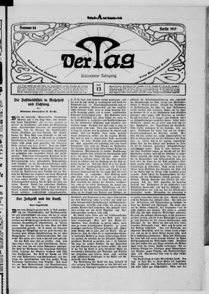 Der Tag vom 13.04.1918