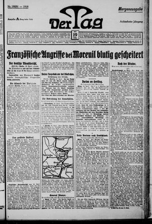 Der Tag vom 19.04.1918