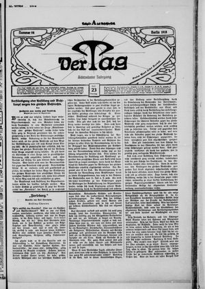 Der Tag vom 23.04.1918