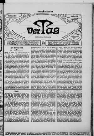 Der Tag vom 24.04.1918