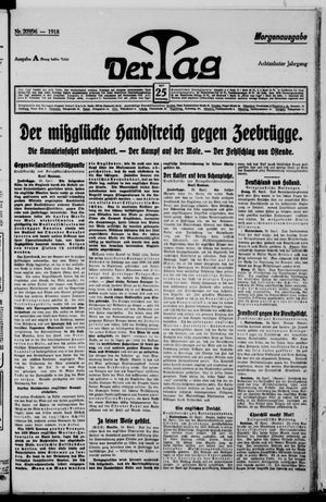 Der Tag vom 25.04.1918