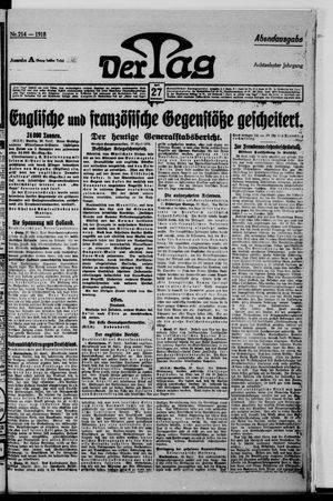 Der Tag vom 27.04.1918