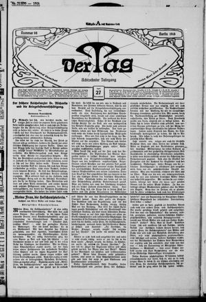 Der Tag vom 27.04.1918