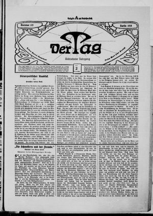 Der Tag vom 02.05.1918